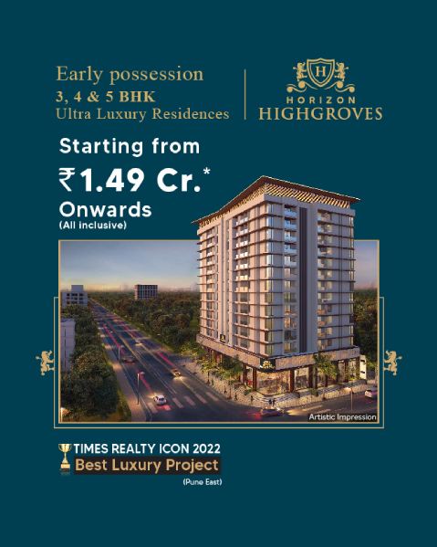 3, 4 & 5 bhk Ultra luxury apartments highgroves